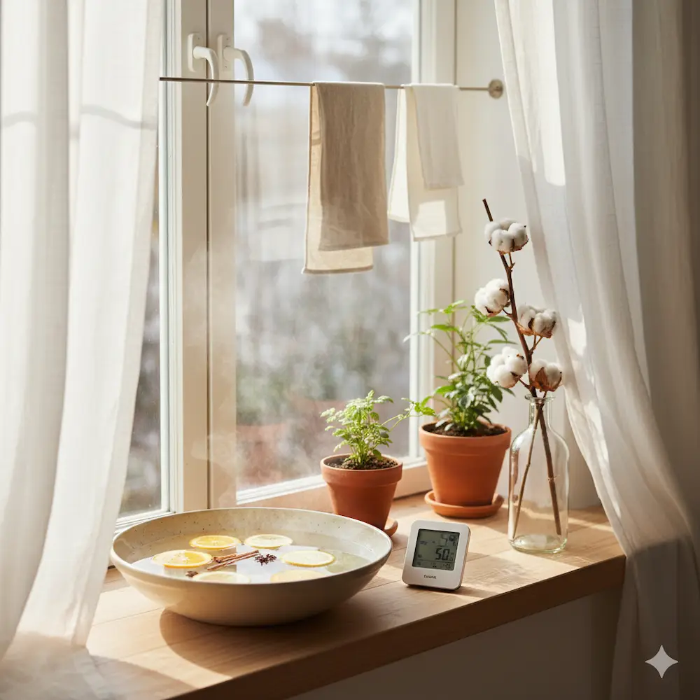 겨울철 실내 습도 관리 방법