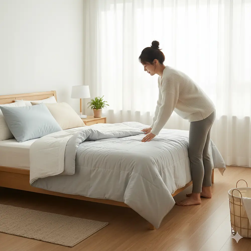 계절별 침구 관리법